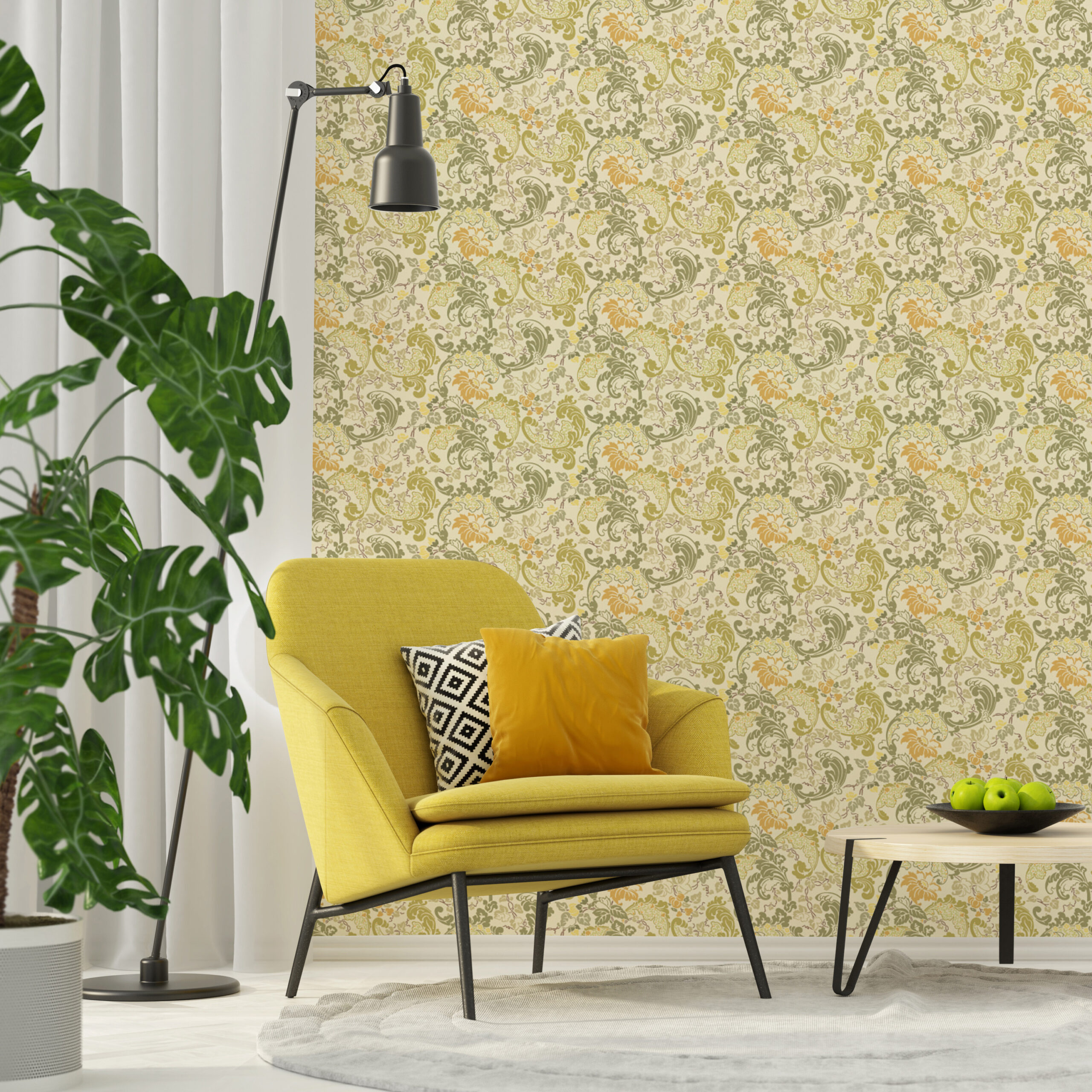 KN-0145 Botanical Veil